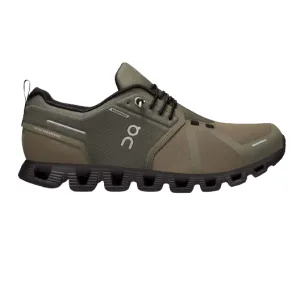 On Running Men's Cloud 5 Waterproof Shoes - Olive / Black