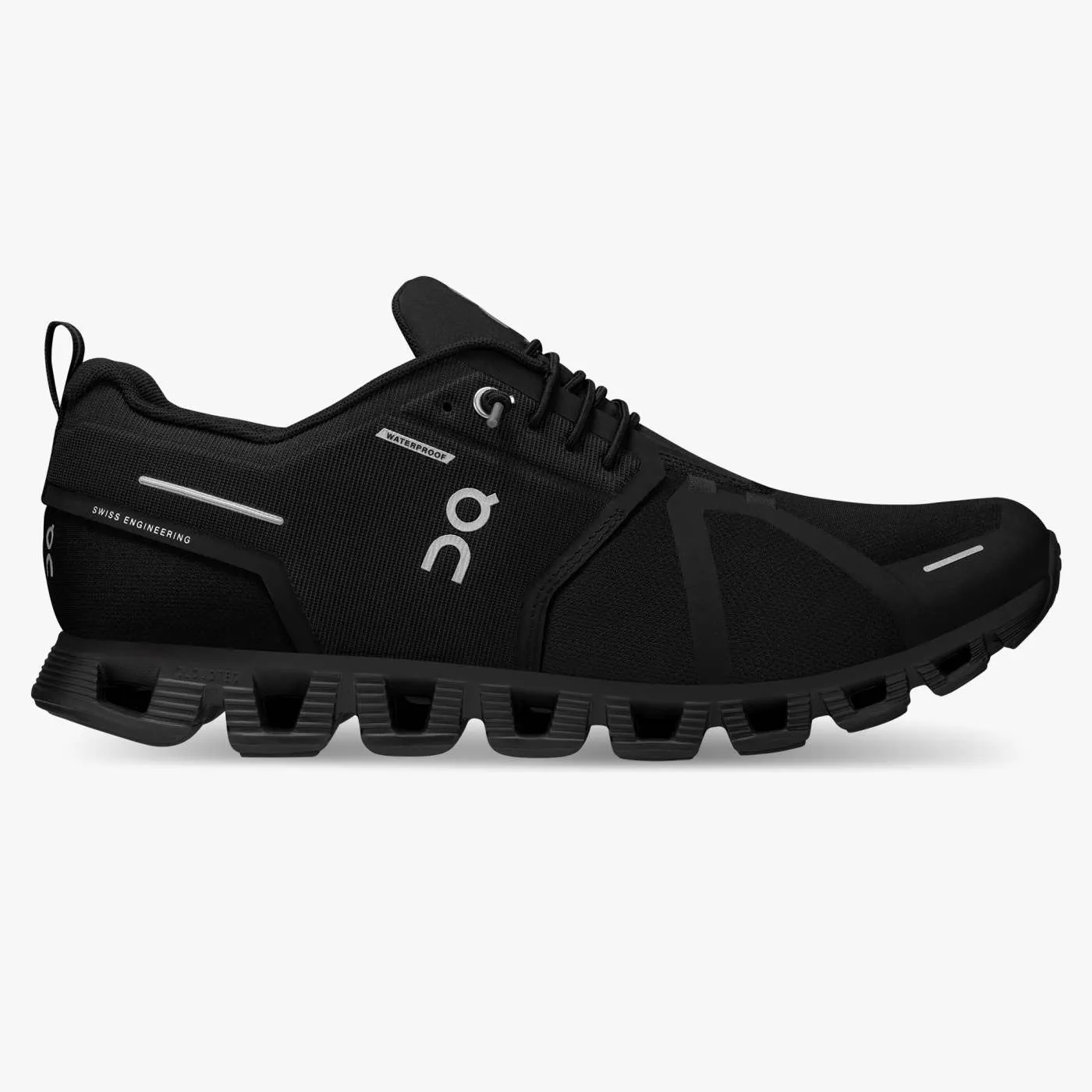 On Running Women's Cloud 5 Waterproof Shoes - All Black