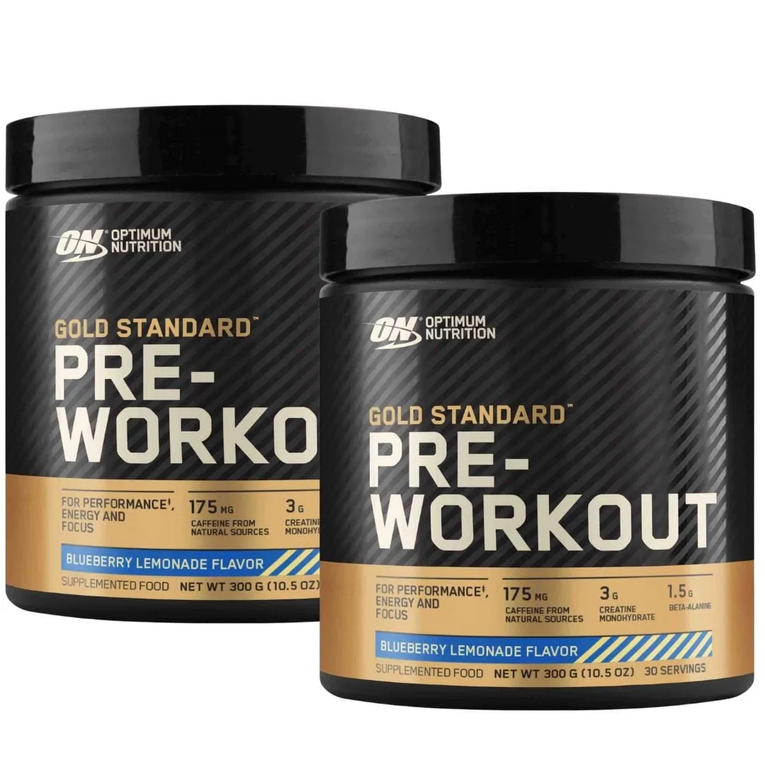 Optimum Nutrition 2x Gold Standard Pre-Workout 300g Stack