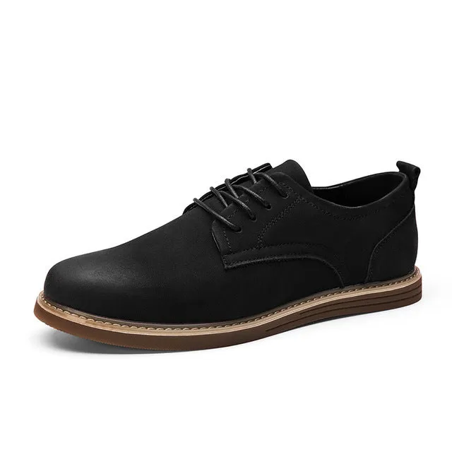 Oxfords Leather Designer Casual Shoes