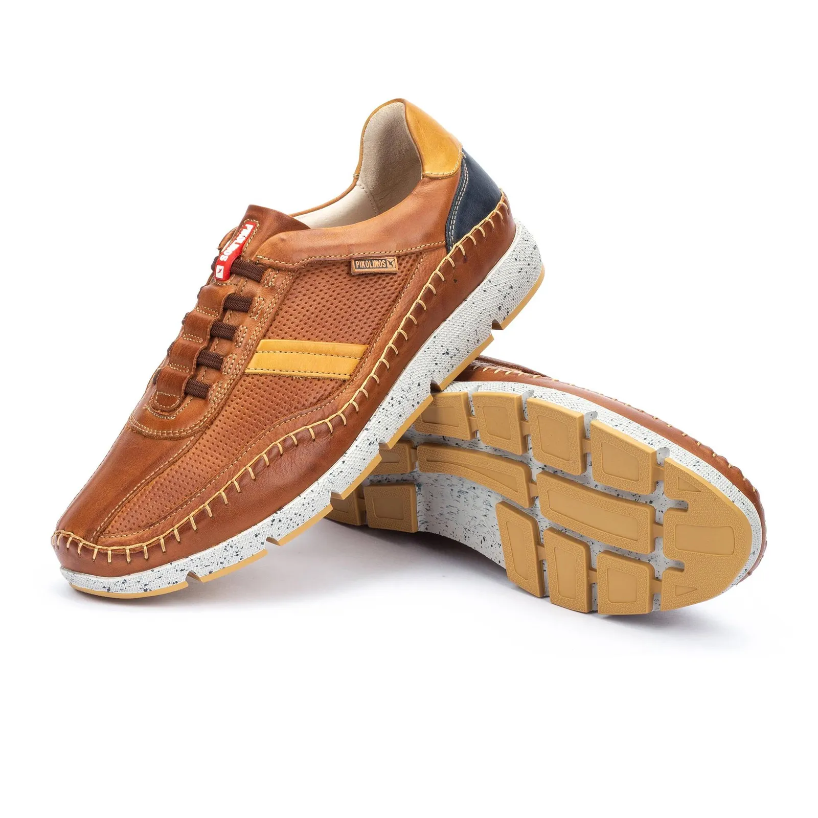 Pikolinos Fuencarral M4U-6046C1 Sneaker (Men) - Brandy Leather