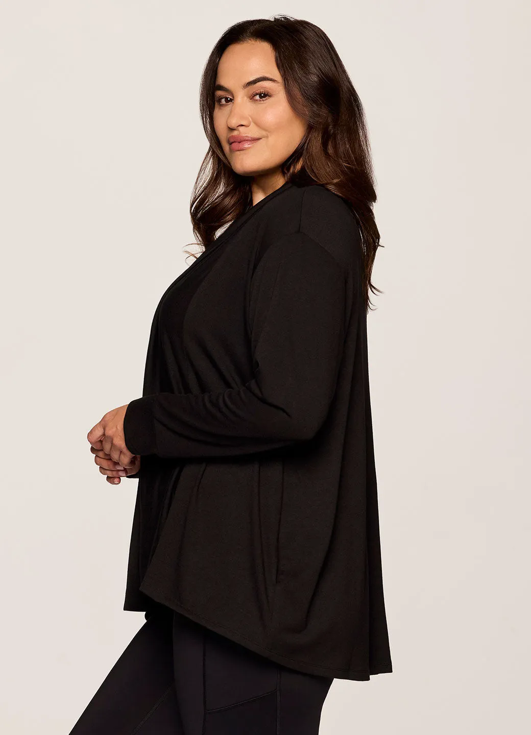 Plus Lotus Open Cardigan