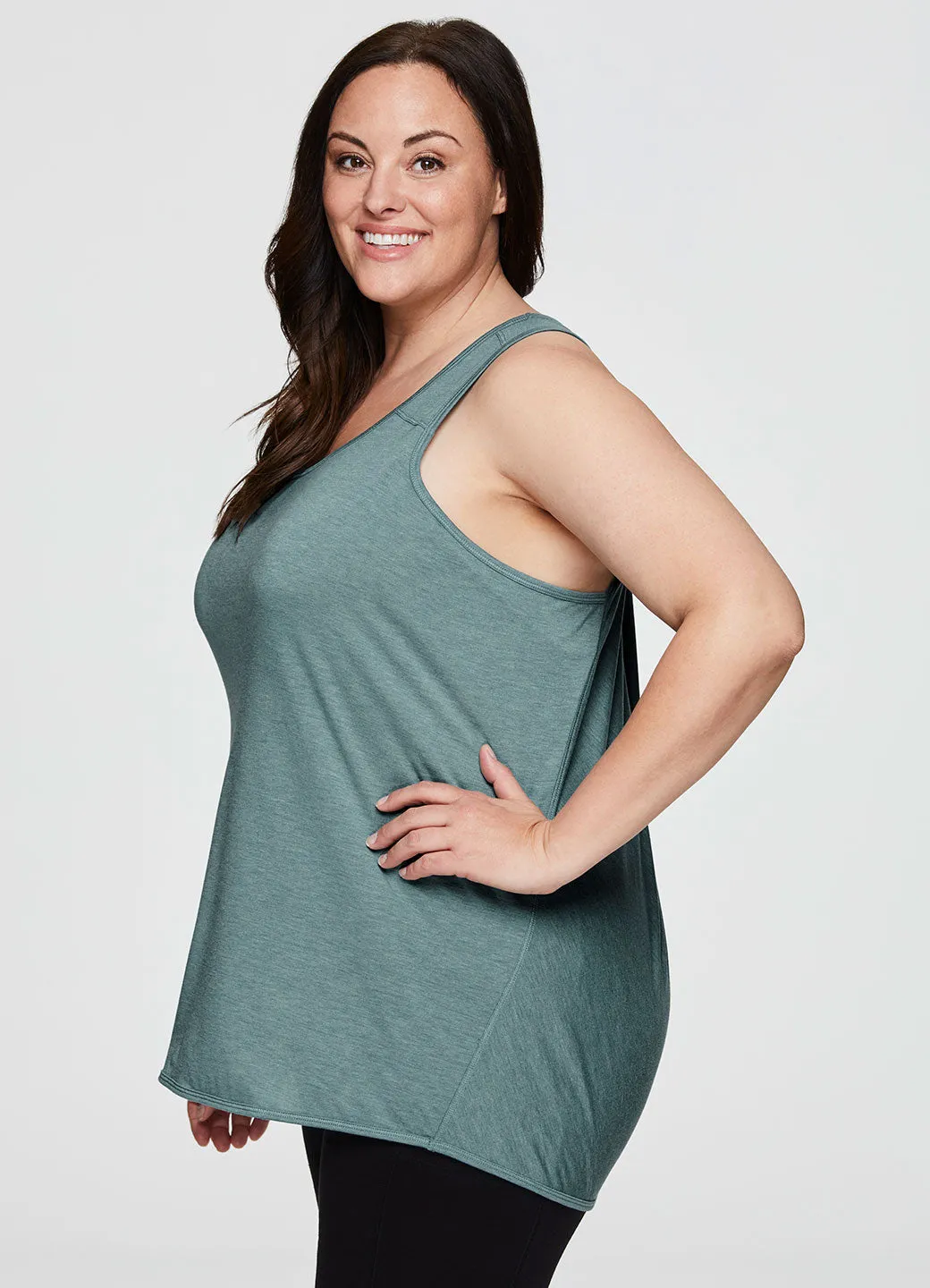 Plus Prime Relaxed Twist Back Tank(old- do not use)