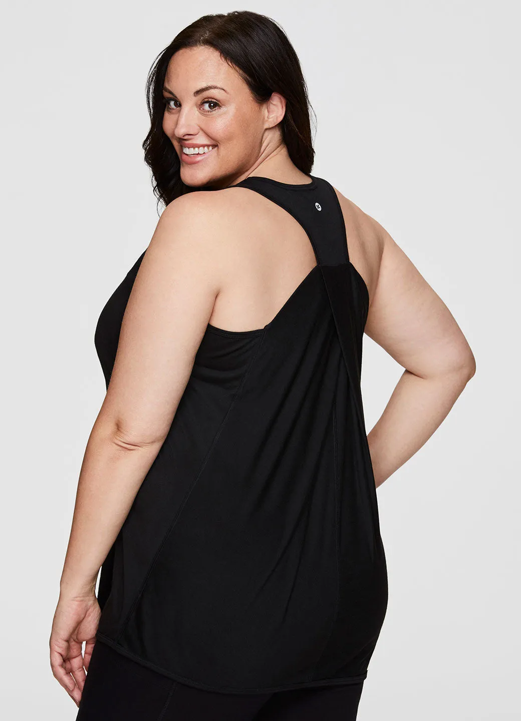 Plus Prime Relaxed Twist Back Tank(old- do not use)