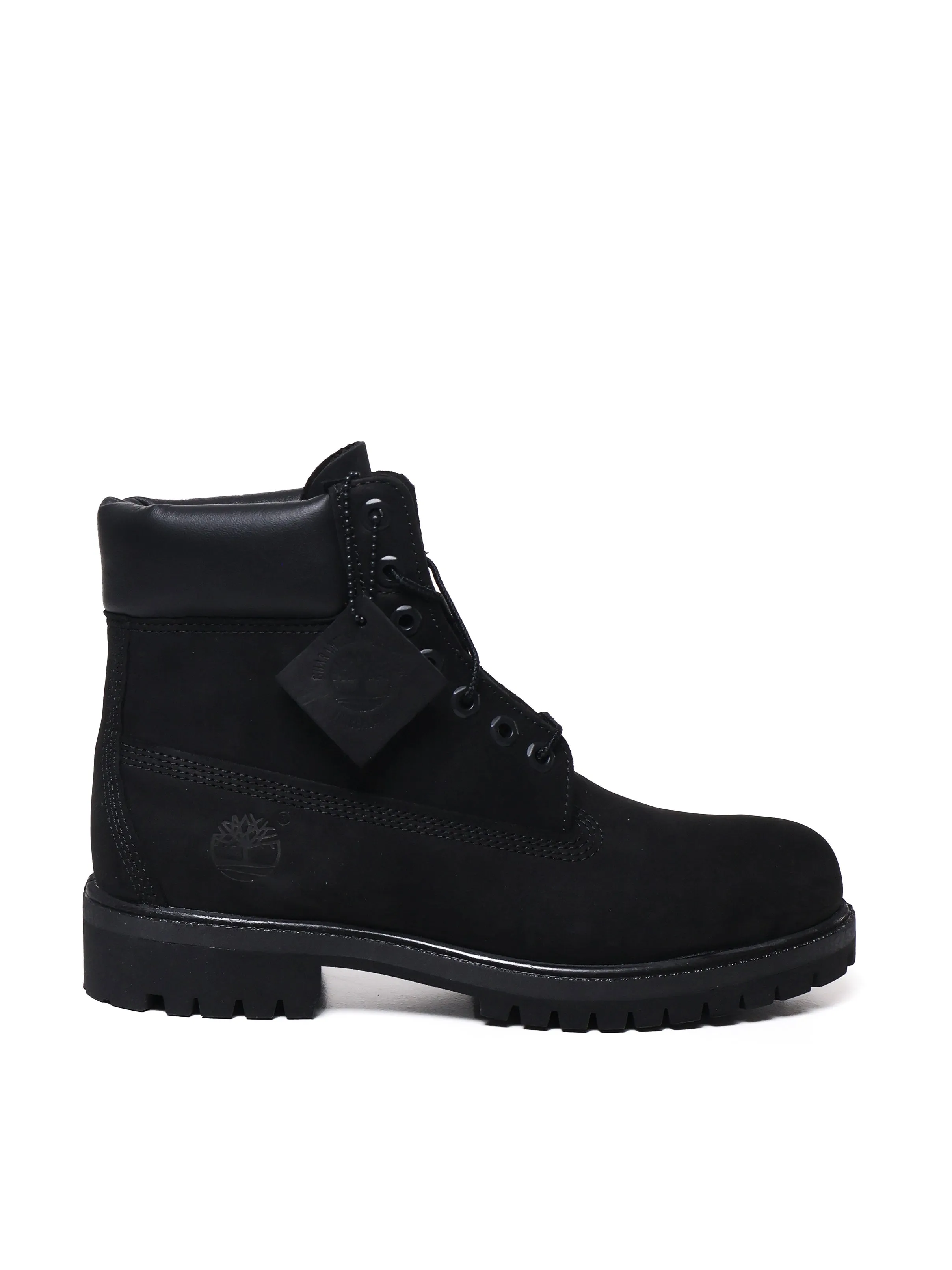 Premium Black Lace-Up Boots