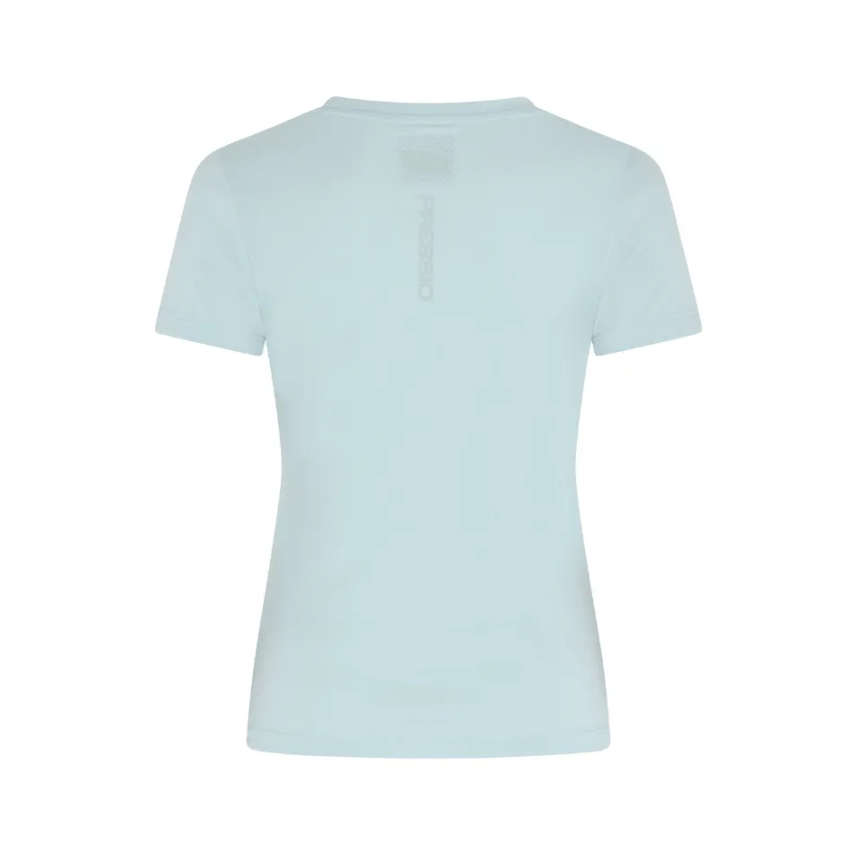 Pressio Women's Perform Short Sleeved Top in Cornflower Blue SS24