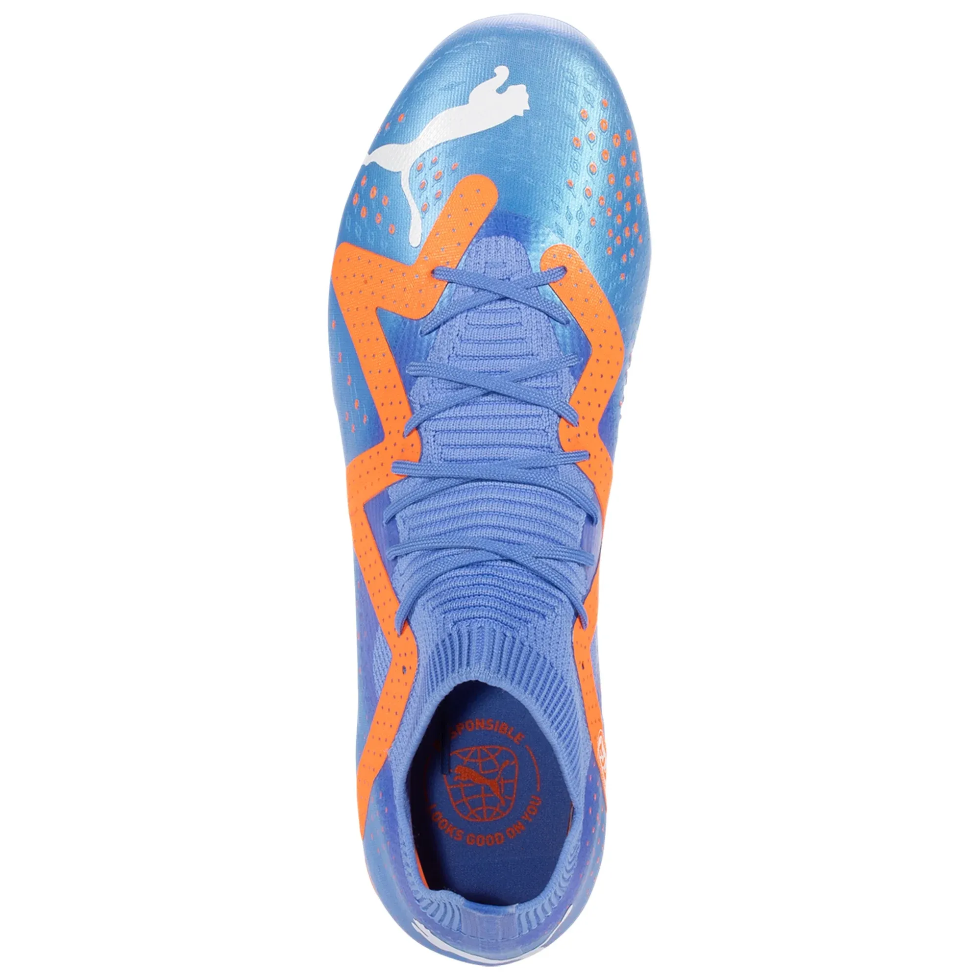 PUMA FUTURE MATCH FG/AG- ORANGE/BLUE