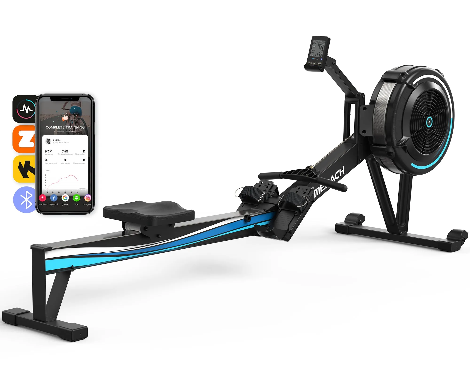 R11 Pro Air Resistance Rower