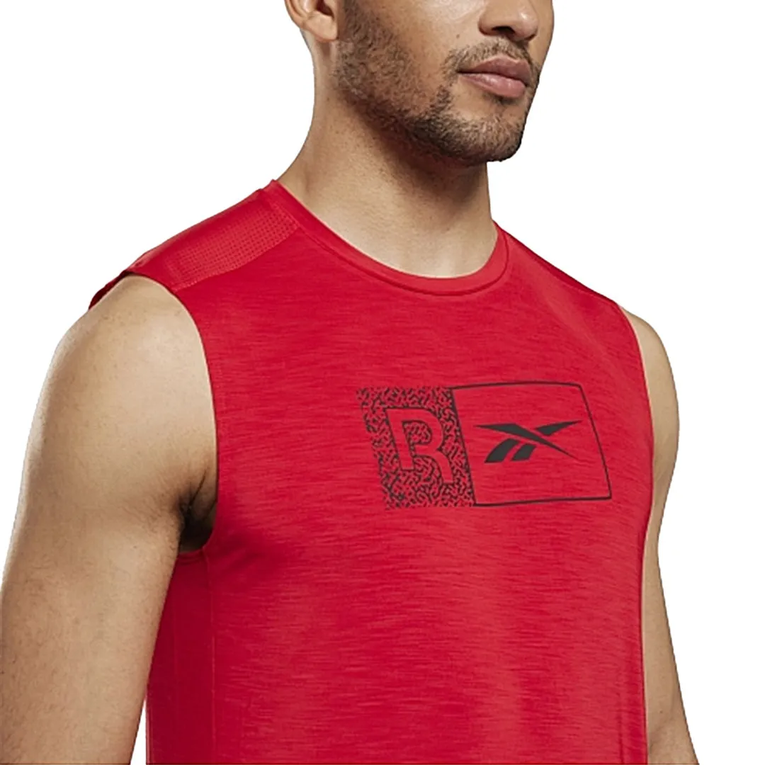 Reebok Men's Workout Ready Activchill Sleeve less Tank - HI2255