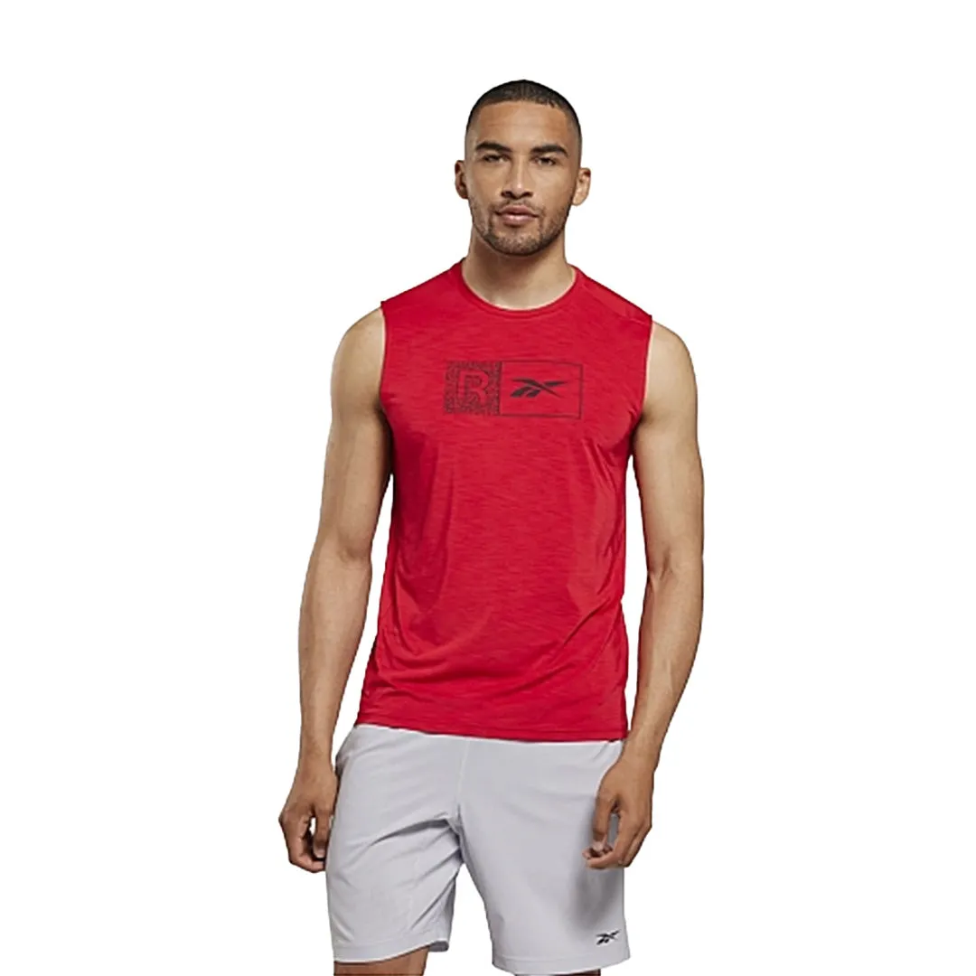 Reebok Men's Workout Ready Activchill Sleeve less Tank - HI2255