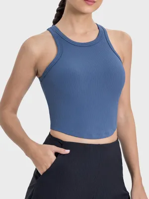 Round Neck Racerback Active Tank