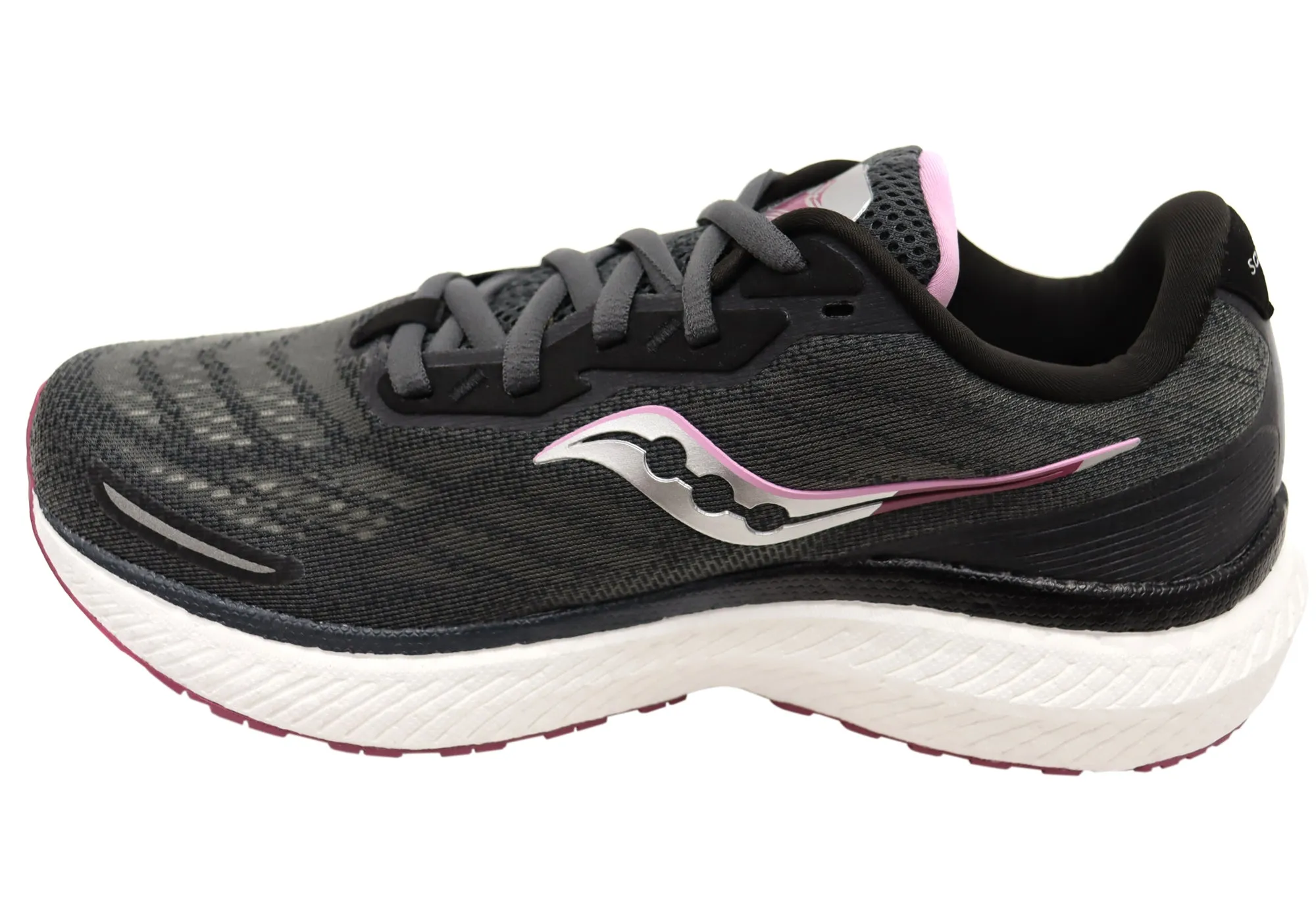 Saucony Womens Triumph 19 Comfortable Athletic Running Shoes