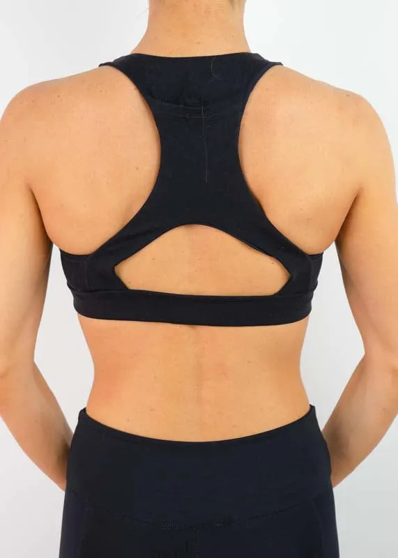 SC Pocket Sports Bra-Black