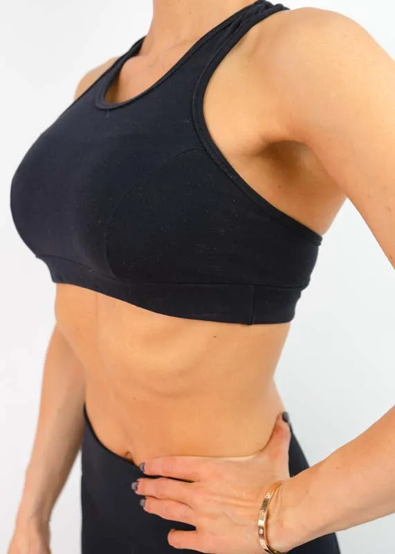 SC Pocket Sports Bra-Black