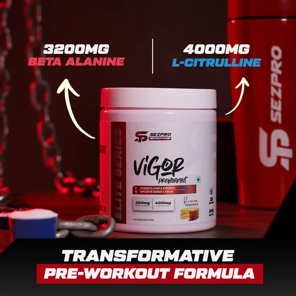 Sezpro Nutrition Vigor Pre Workout