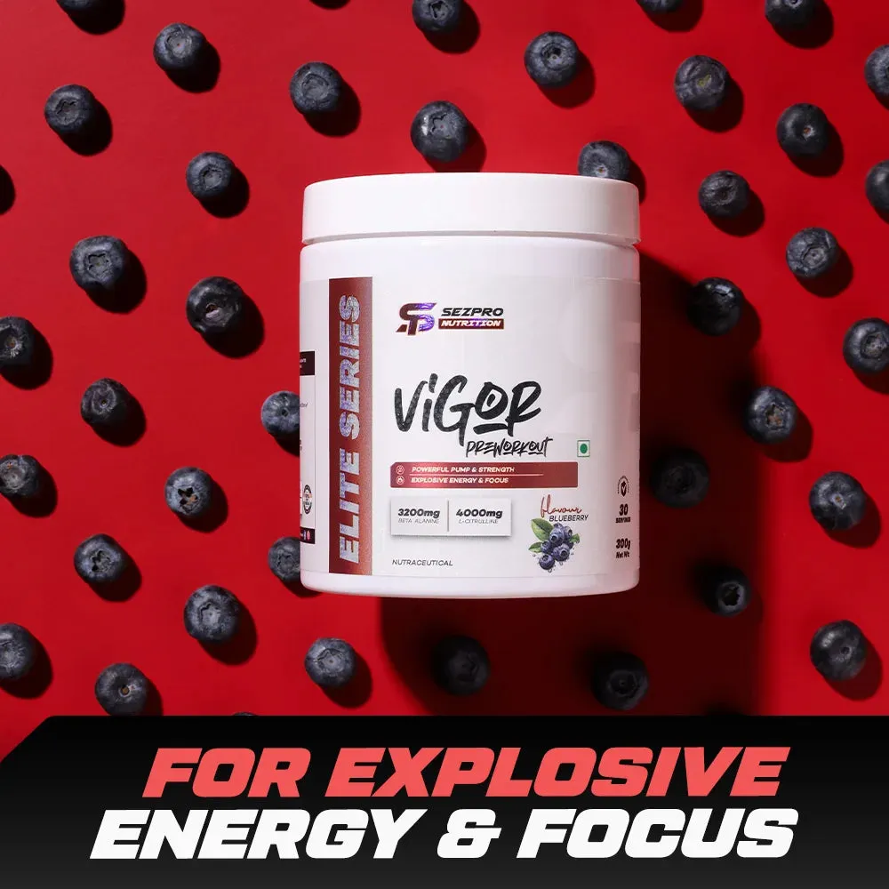 Sezpro Nutrition Vigor Pre Workout