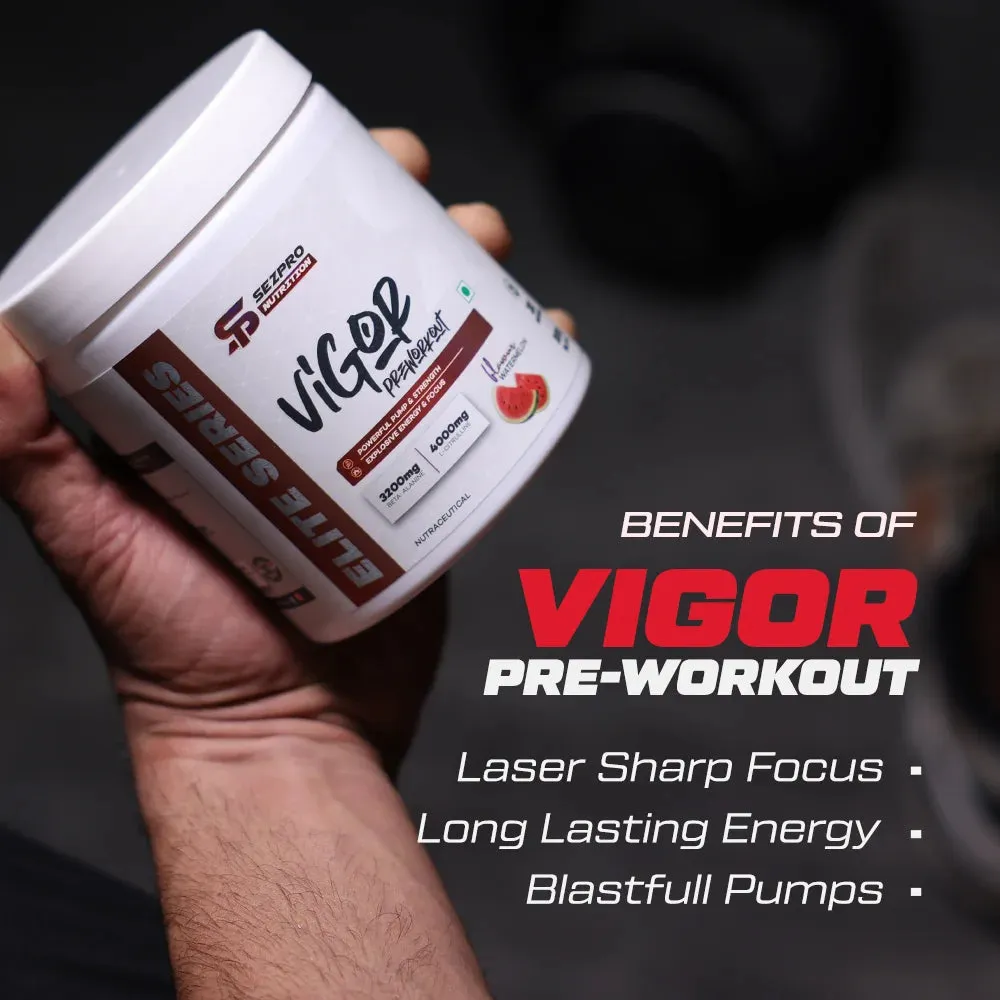 Sezpro Nutrition Vigor Pre Workout