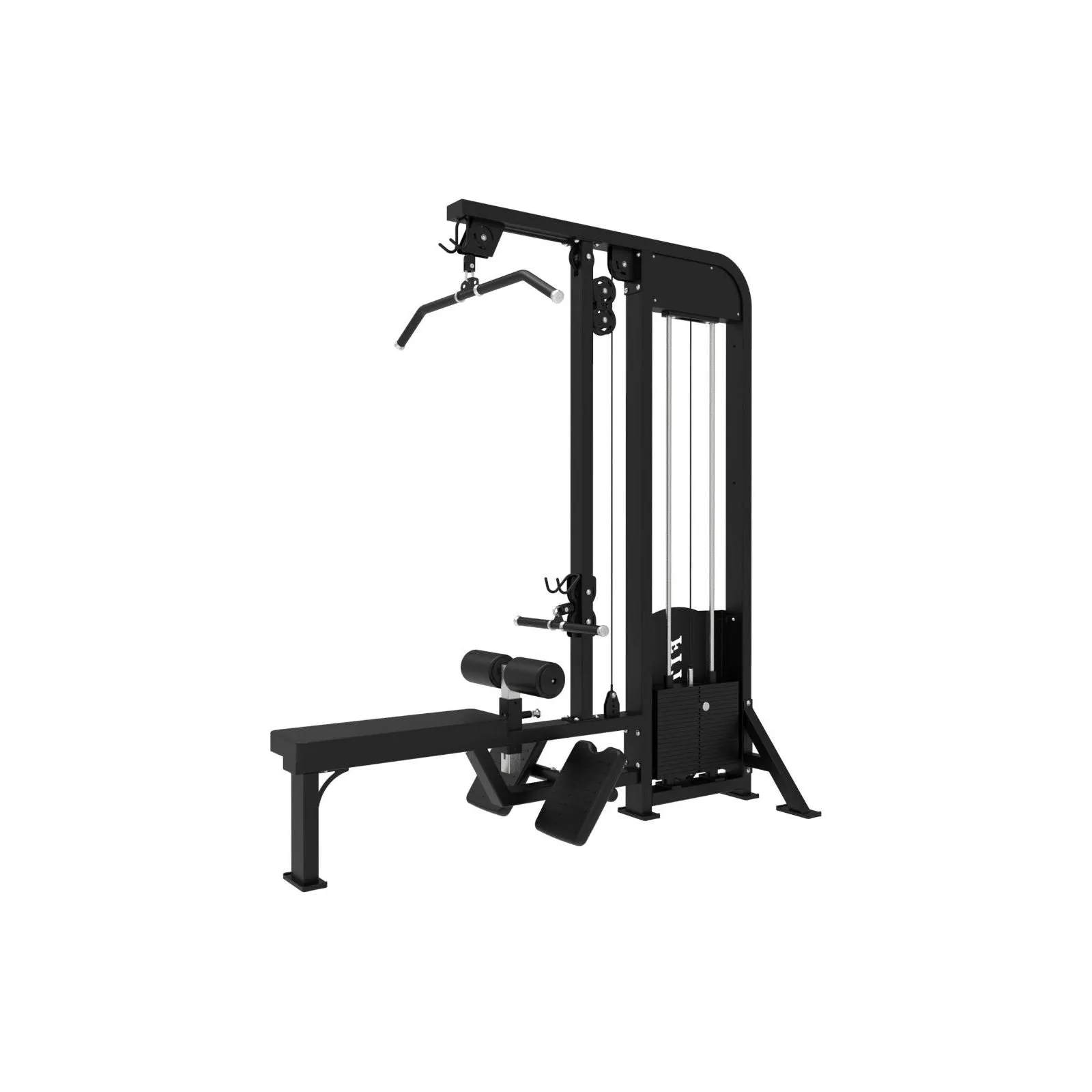 SFE Lat Pulldown & Low Row Combo w/ 250lb weight stack (New)