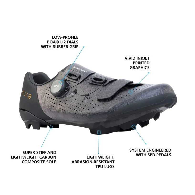 SH-RX801 Men's Gravel Bike Shoes