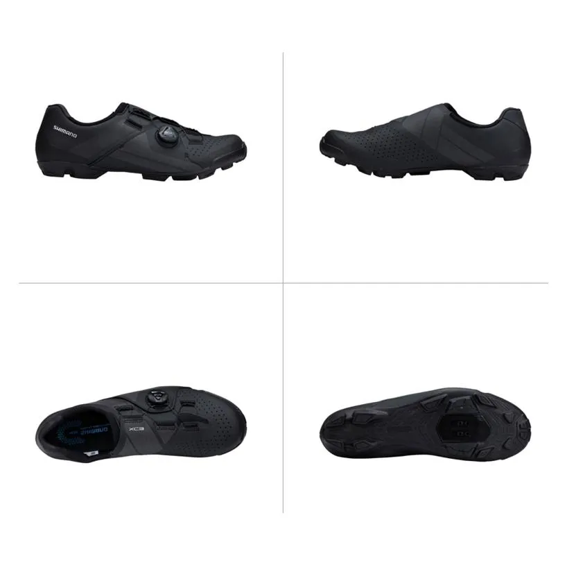 SH-XC300 Men's Wide Mountain Bike Shoes