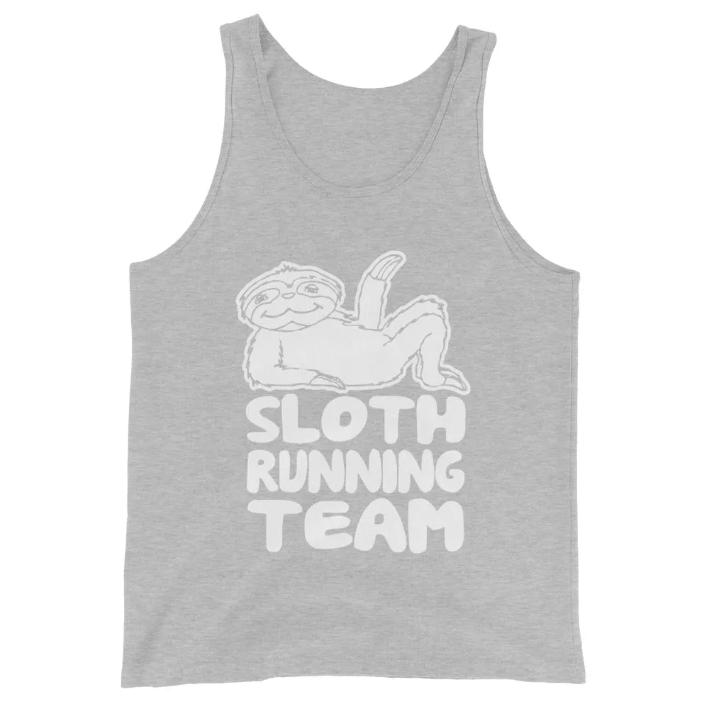 Sloth Running Team Tank Top (Unisex)