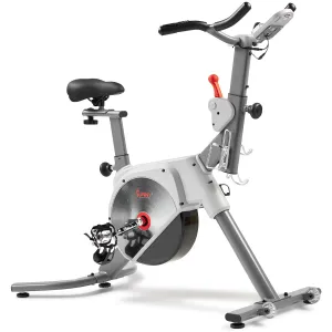 Smart Two-stage Transmission Magnetic Belt Drive Upright Exercise Bike