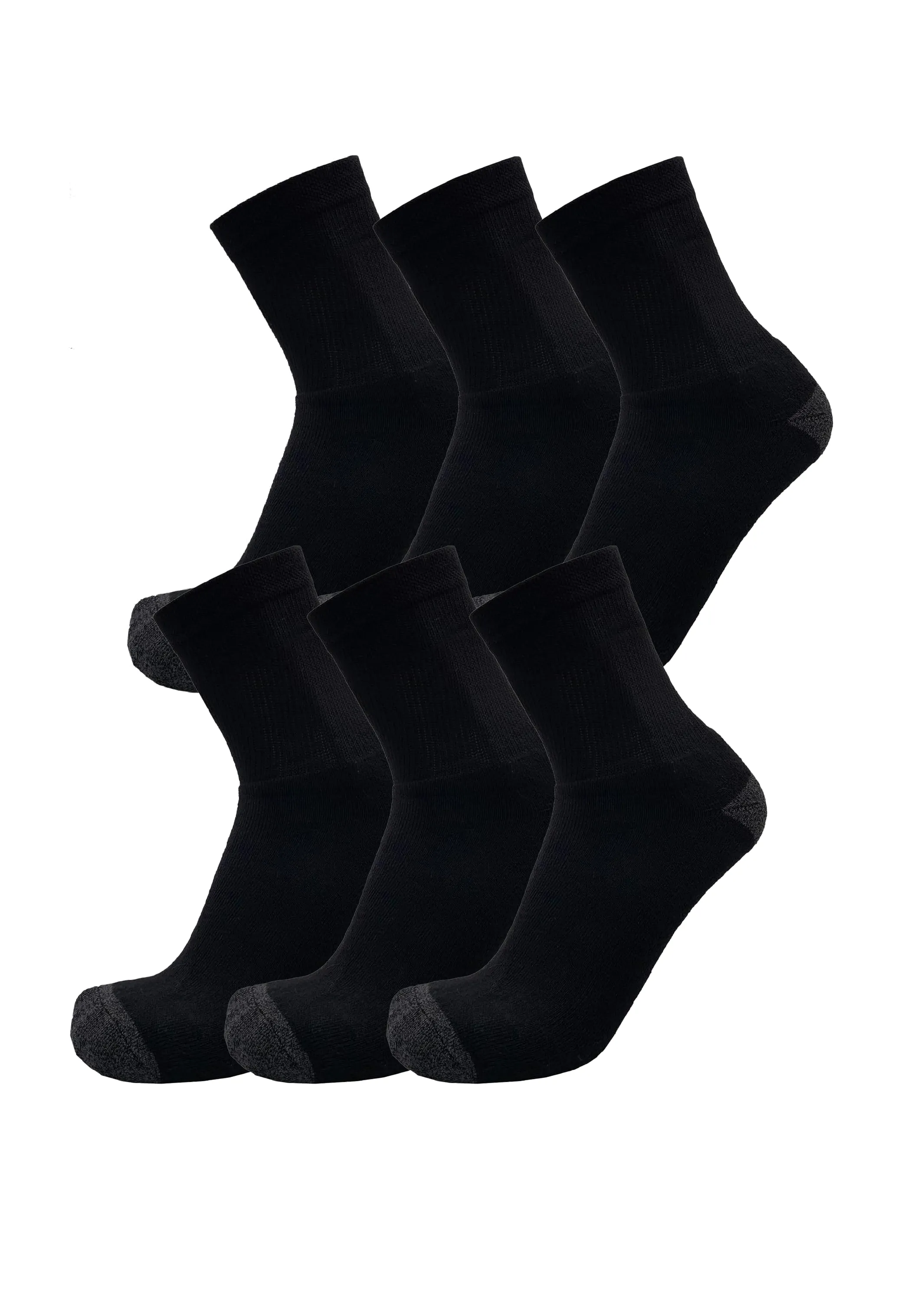 Sof Sole 6 Pack Perform Crew Bamboo Socks