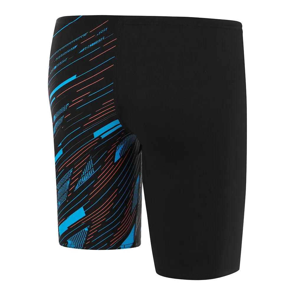 Speedo Bys Hyperboom V-Cut Jmr-Black/Picton Blue Siren Red