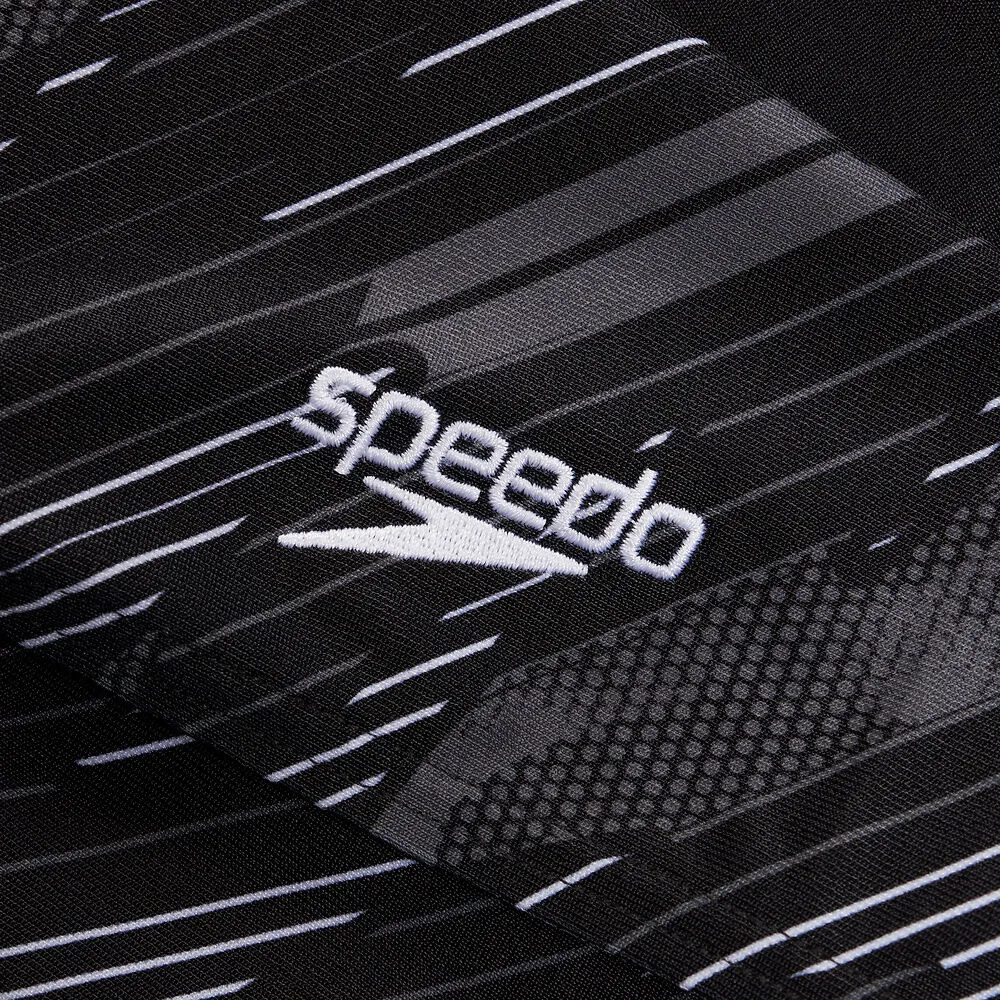 Speedo Mens Hyperboom Vcut Jammer Black/Usa Charcoal/White