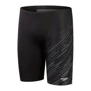 Speedo Mens Hyperboom Vcut Jammer Black/Usa Charcoal/White