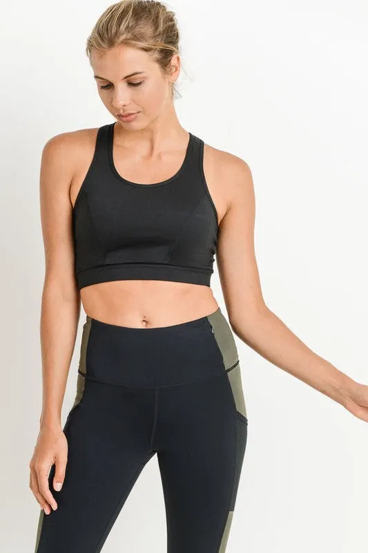 Stay Positive Support Sports Bra