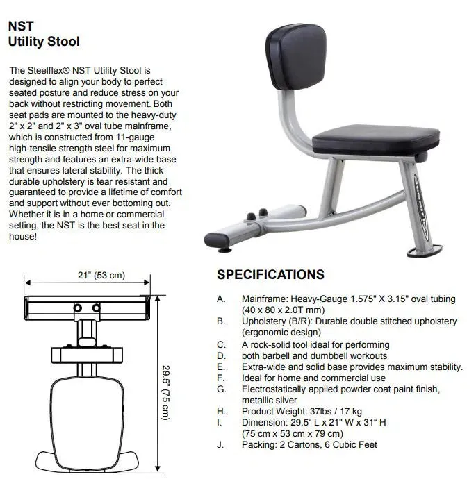 SteelFlex Commercial Utility Bench (NST)