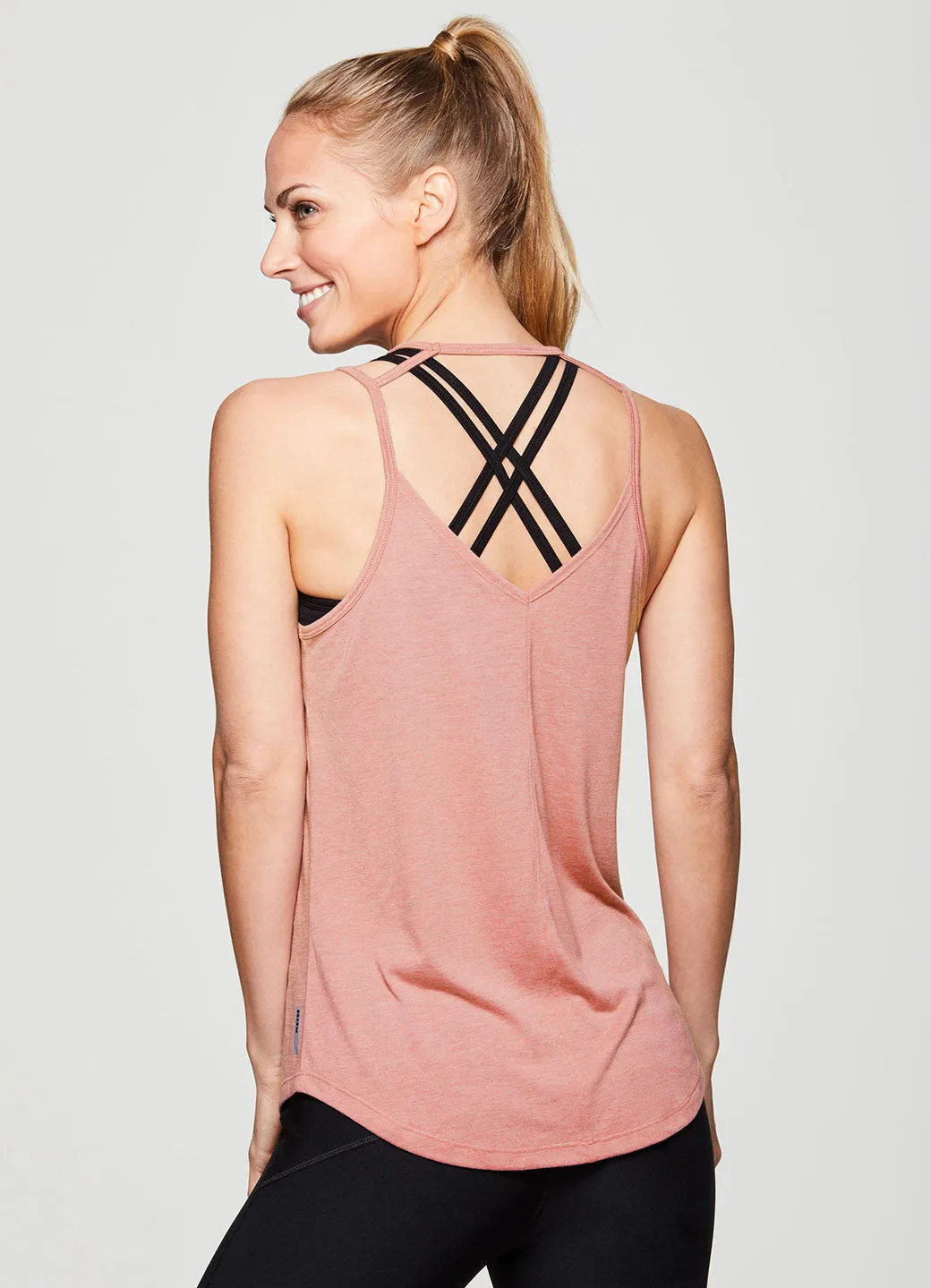 Studio Strappy Keyhole Back Tank