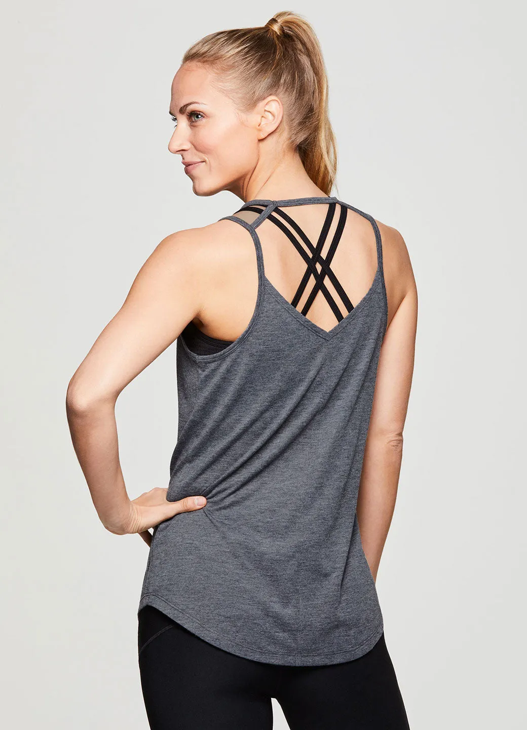 Studio Strappy Keyhole Back Tank