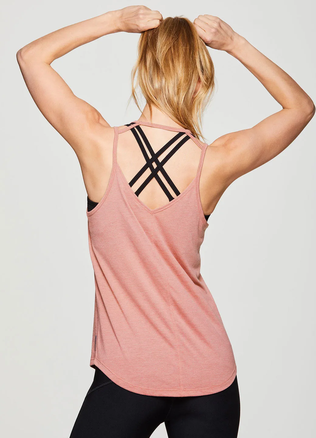 Studio Strappy Keyhole Back Tank