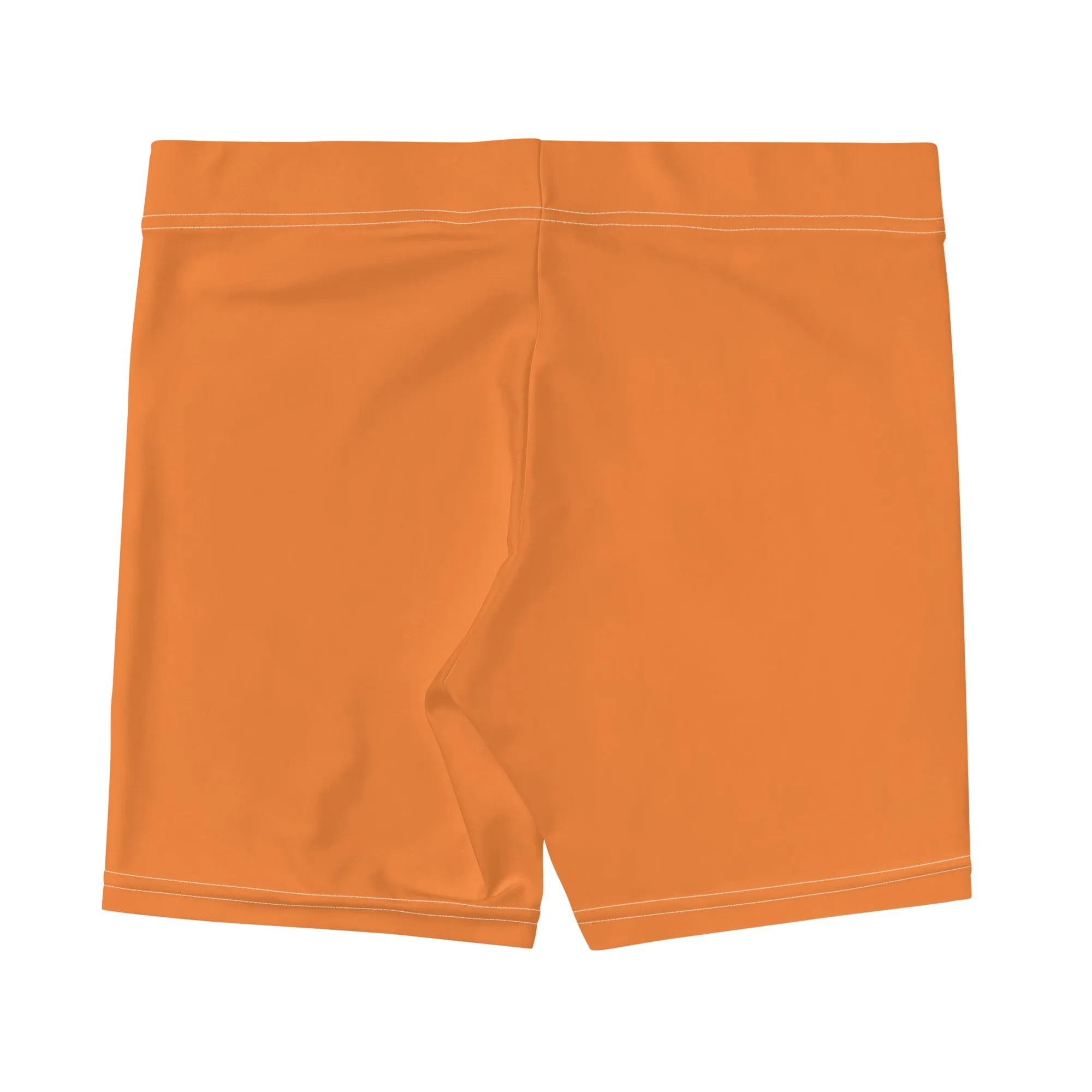 Sunset Orange Workout Shorts