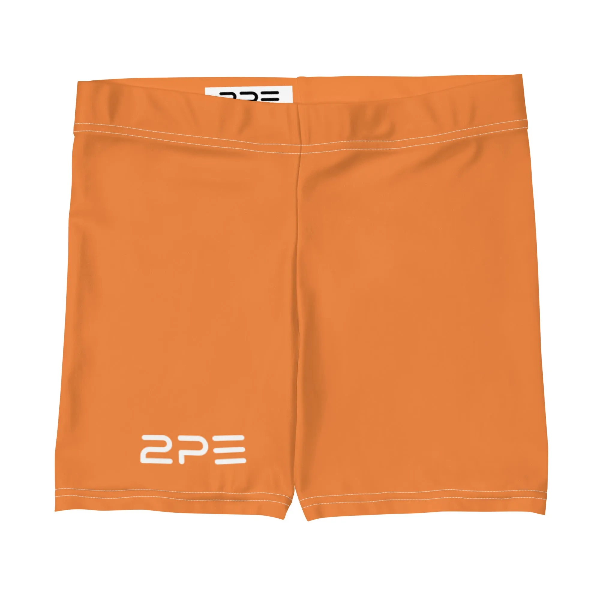 Sunset Orange Workout Shorts