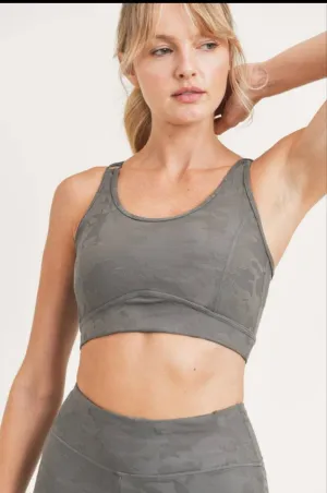 Textured Sports Bra