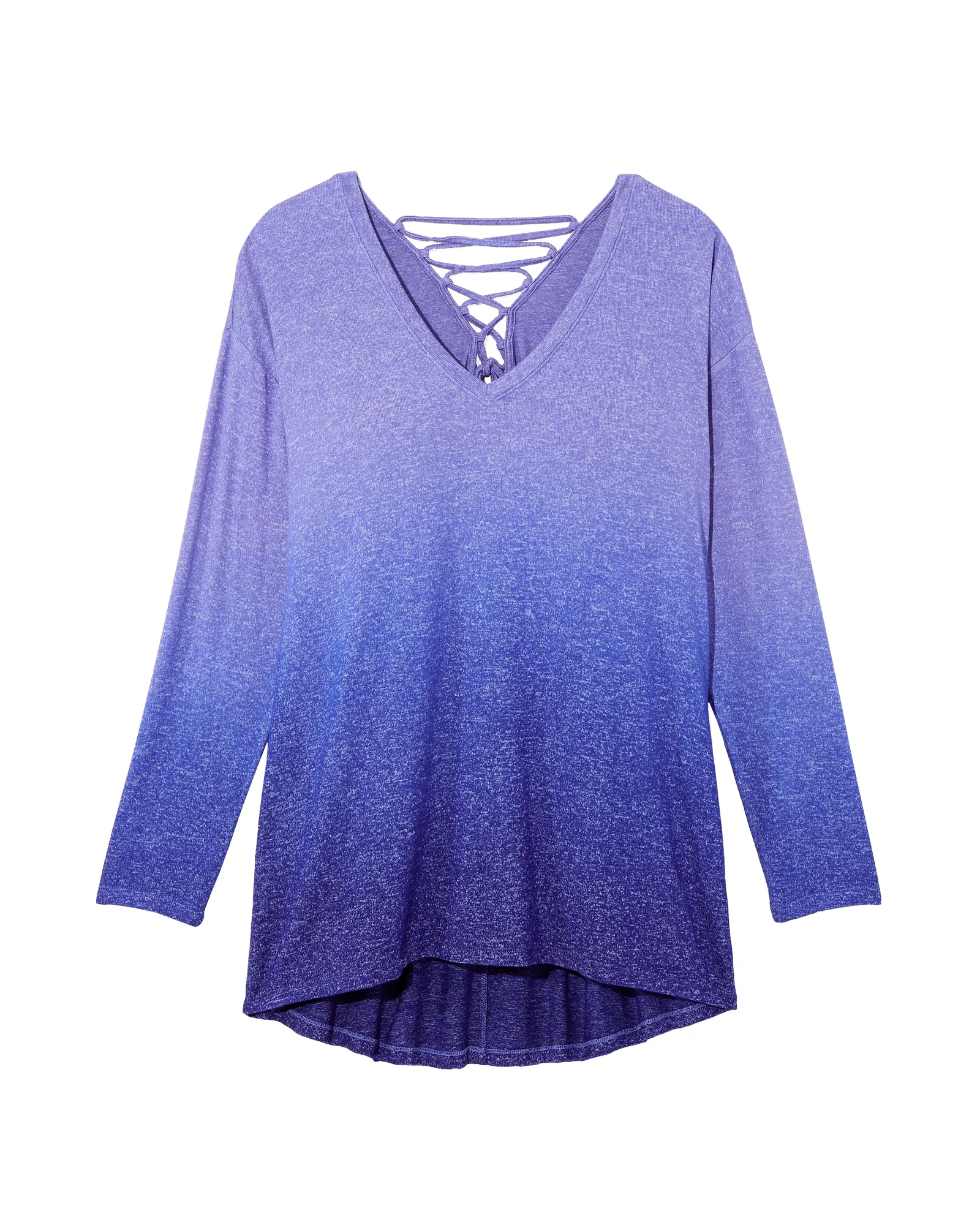 Thyme Tunic with Back Details | Royal Blue / Light Blue