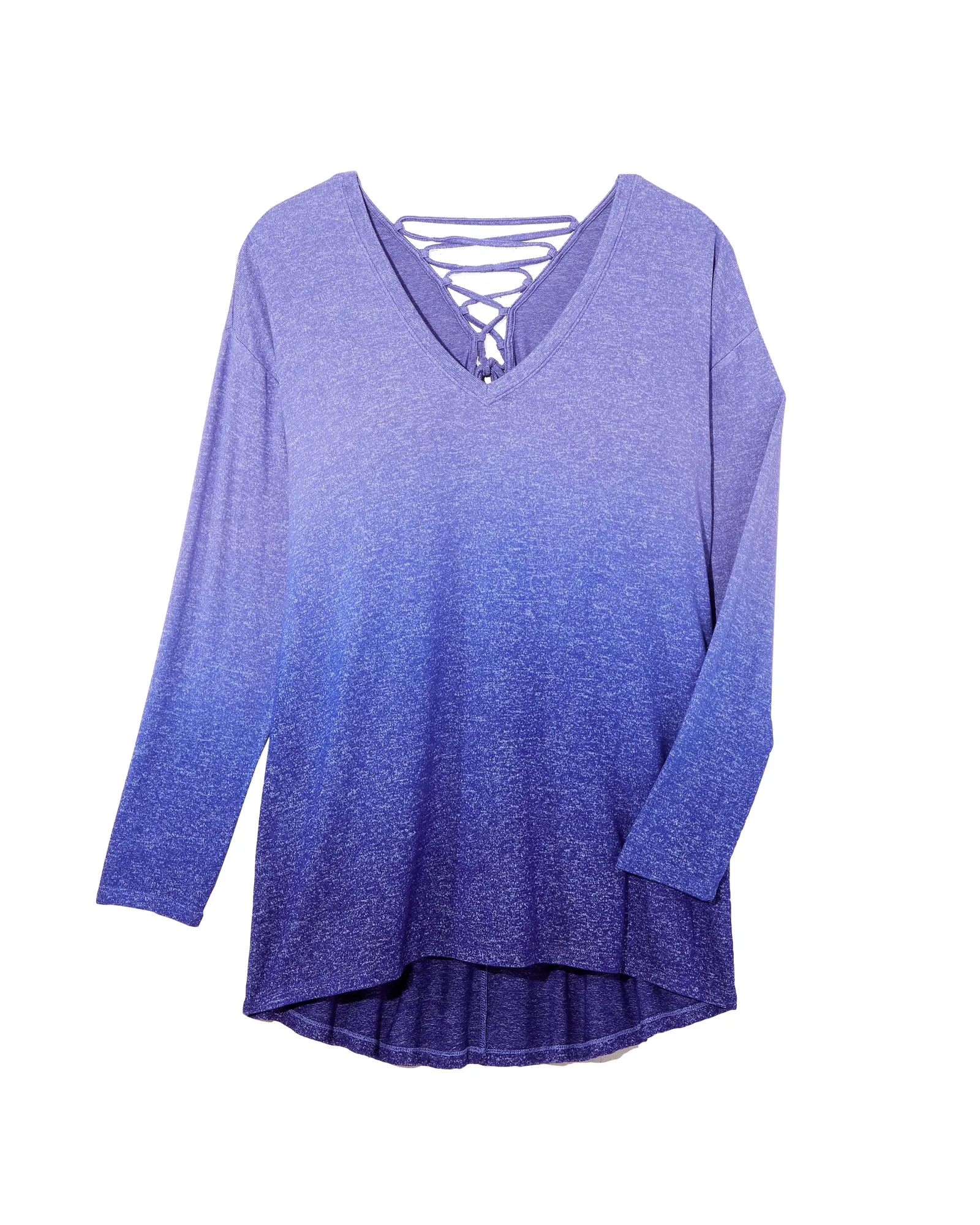 Thyme Tunic with Back Details | Royal Blue / Light Blue