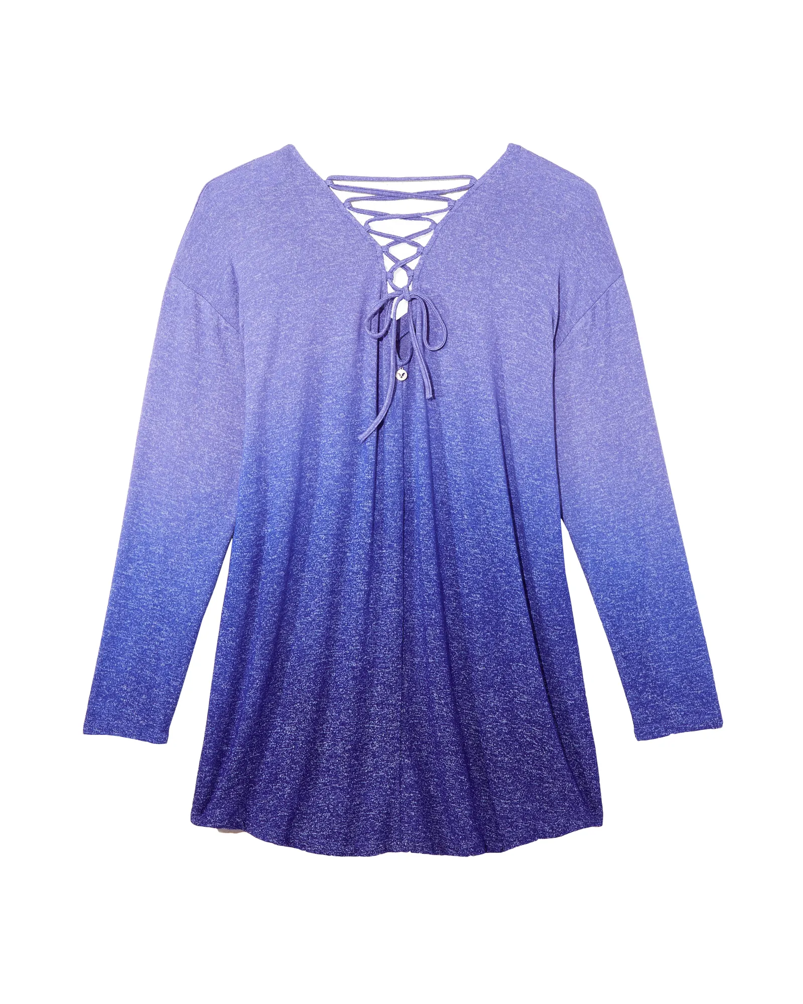 Thyme Tunic with Back Details | Royal Blue / Light Blue