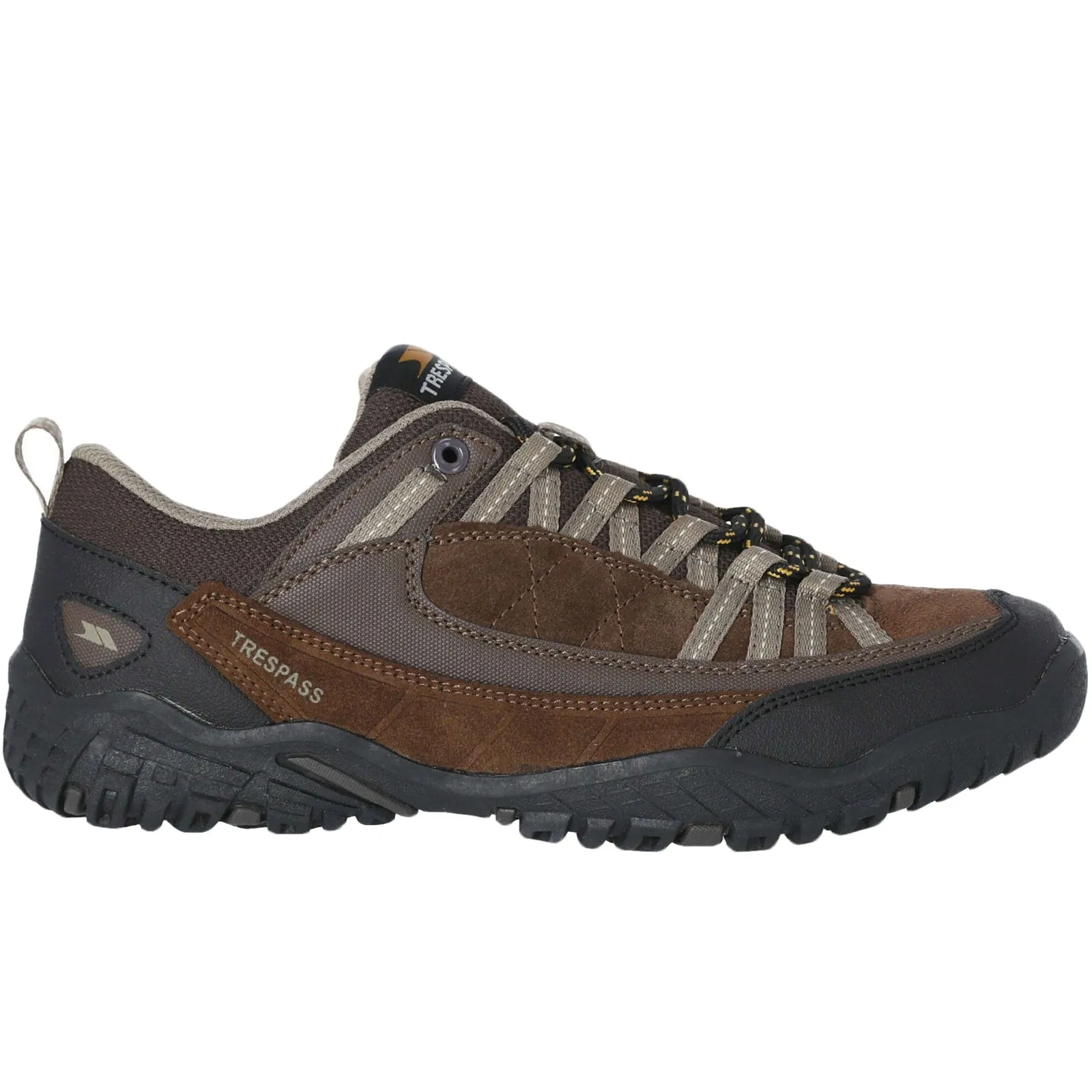 Trespass Mens Taiga Lightweight Suede Walking Shoes