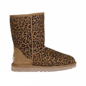 UGG Rosette Leopard Chestnut Boots