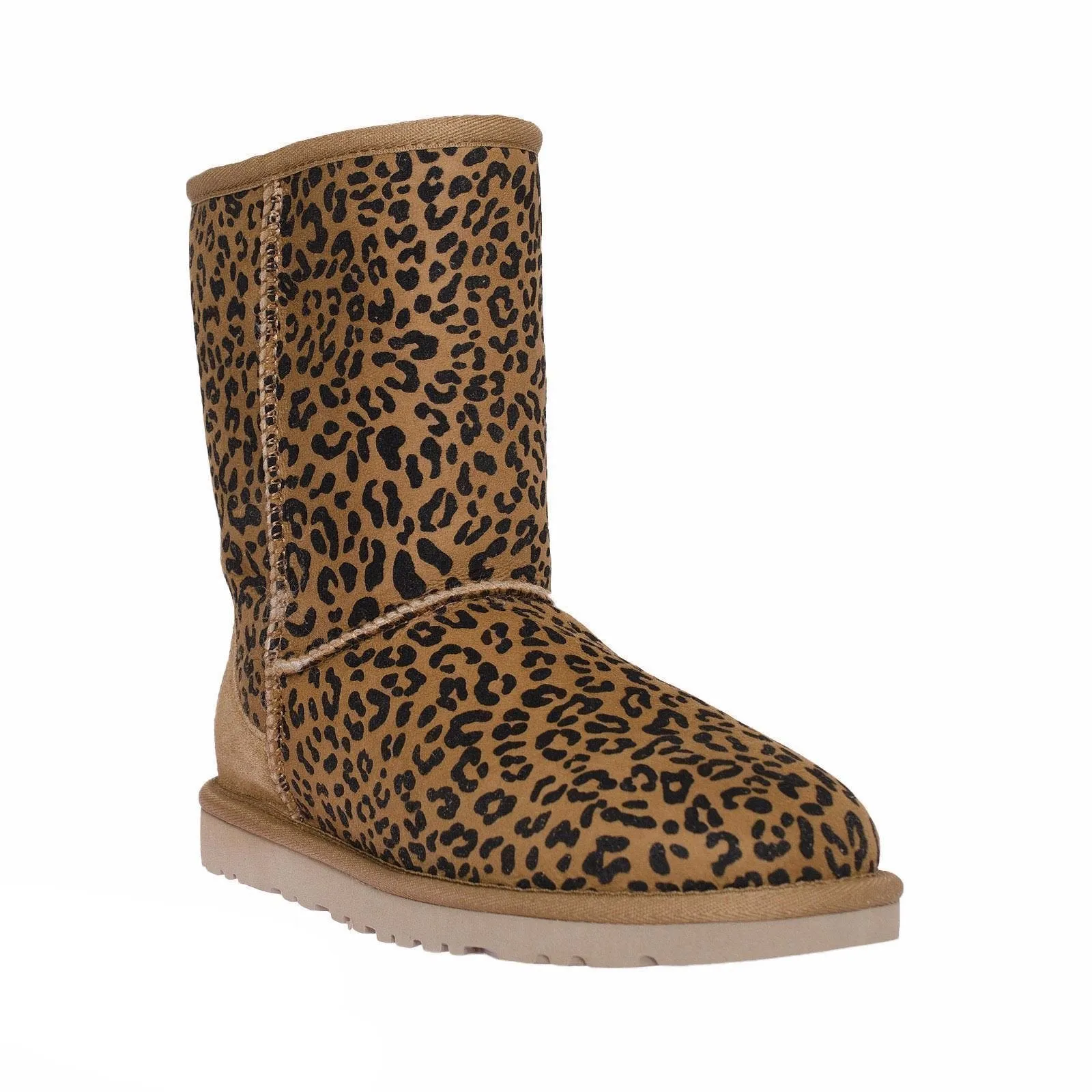 UGG Rosette Leopard Chestnut Boots