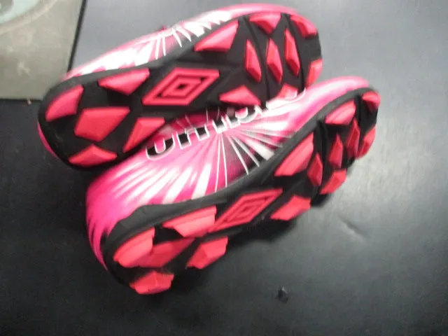 Used Umbro Girls Soccer Cleats Pink Size 1