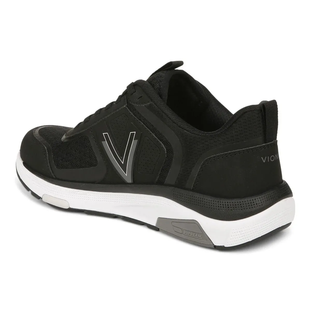 Vionic Walk Strider Walking Shoe Black Charcoal Women's