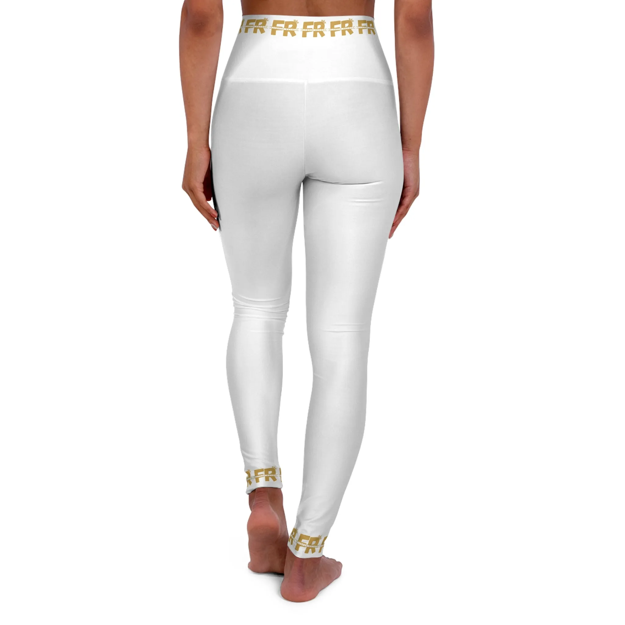 White Gold High Waisted Yoga Leggings | High Waisted Yoga Leggings for the Perfect Fit! | High Waisted Yoga Leggings for Ultimate Comfort