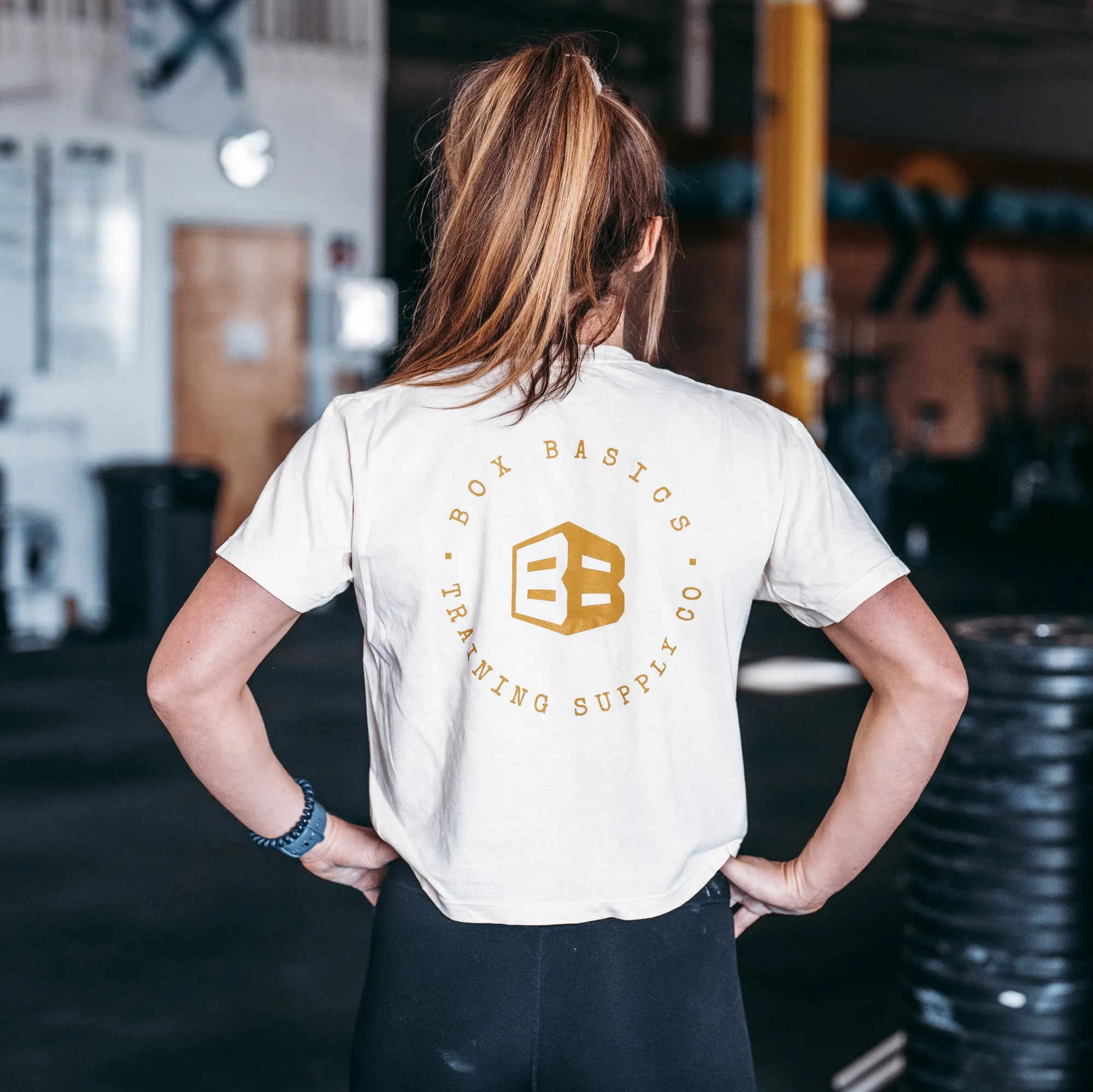 Women's Box Basics Boxy Circle Tee