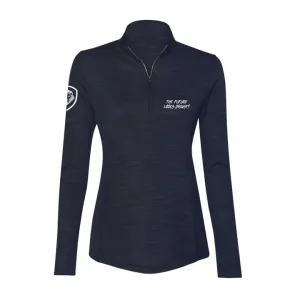 Women's Dark Grey Future Looks Bright Performance 1/4 Zip