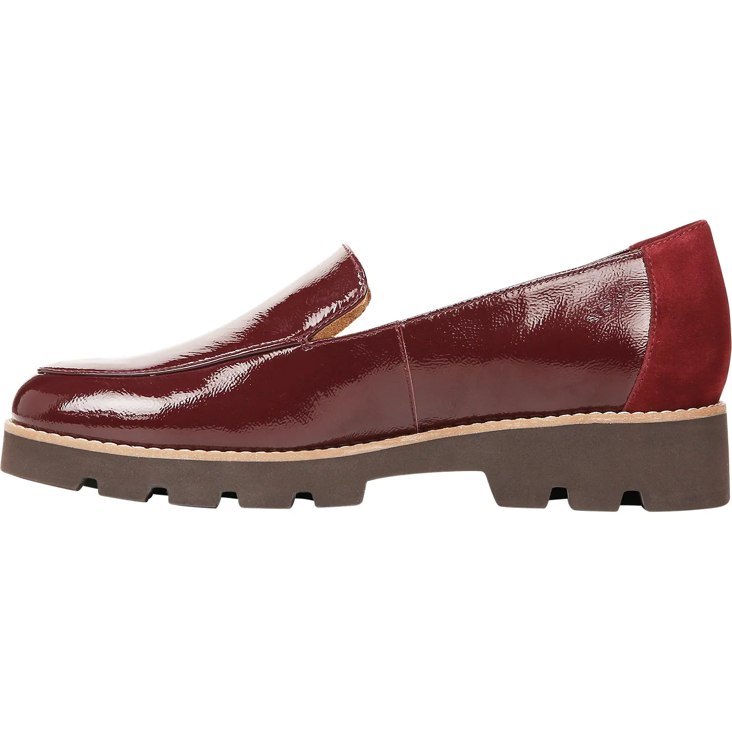 Women's Vionic Kensley Syrah Crinkle Patent